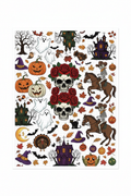 Seasonal Holiday Pre-Made 22x32 Gang Sheet DTF Transfer - Halloween designs